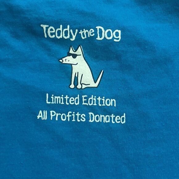 Teddy The Dog Star Of David Tee Shirt Size Small New With Tags - Picture 4 of 8